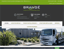 Tablet Screenshot of brange.fr